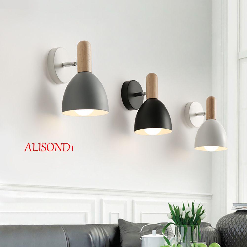 ALISOND1 โคมไฟติดผนังวินเทจโมเดิร์นเชิงเทียนโคมไฟติดผนังข้างเตียงภายในภายนอกห้องนั่งเล่นสร้างสรรค์ทางเดินสําหรับห้องนอนตกแต่งบ้าน/หลากสี