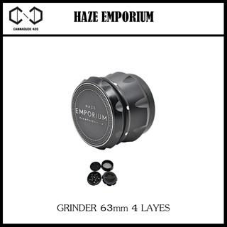 ที่บด Haze Emporium เครื่องบดสมุนไพร V.4 ดำHaze Emporium Grinder