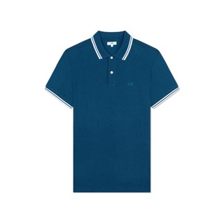 AIIZ (เอ ทู แซด) - เสื้อโปโลผู้ชาย ทอริ้วปลายปก  Men’s Tipping Polo Shirts