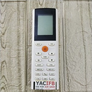 รีโมทแอร์ รุ่น YACIFB (USE FOR AIR GREE) ตามภาพใส่ถ่านใช้งานได้เลย