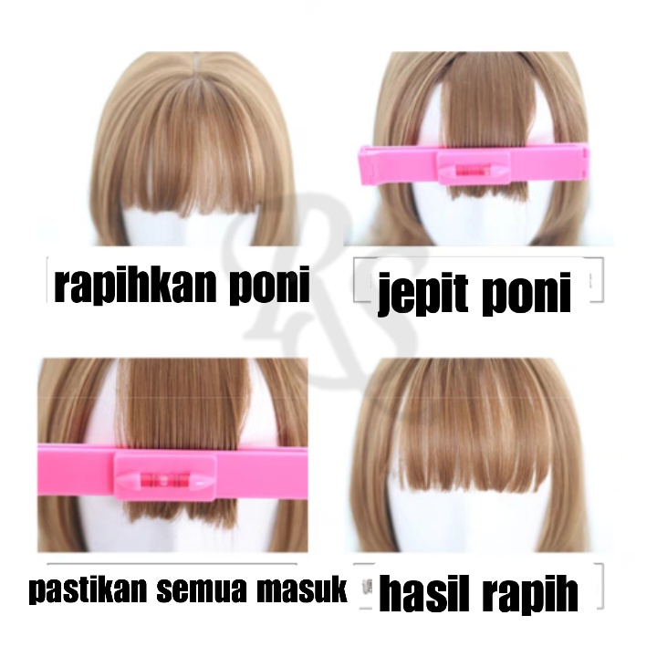 SCISSOR HAIR SCISSORS / SASAK SCISSORS สามารถใช้งานได้สําหรับ WIG / ผม WIG ผู้หญิง / BANGS