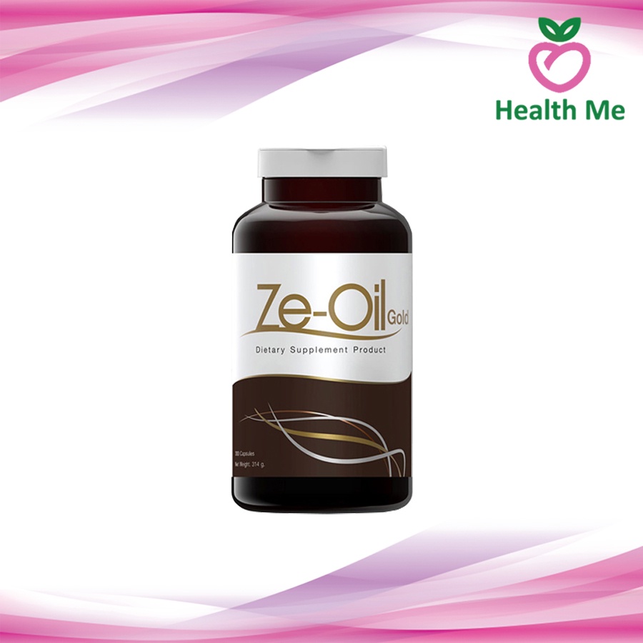 Ze-Oil Gold ซีออยล์ น้ำมันสกัดเย็น 4 ชนิด จากธรรมชาติ ขนาด 300 เม็ด