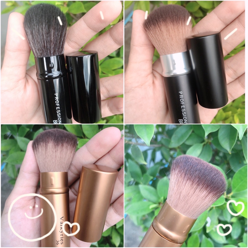 แปรงปลอกValkyries ขนาดพกพา แปรงปัดแป้งหรือแก้มคุณภาพเริ่ด ไม่หลุดร่วงด้ามจับถนัดมือ ใช้งานง่าย - รูปที่ 3