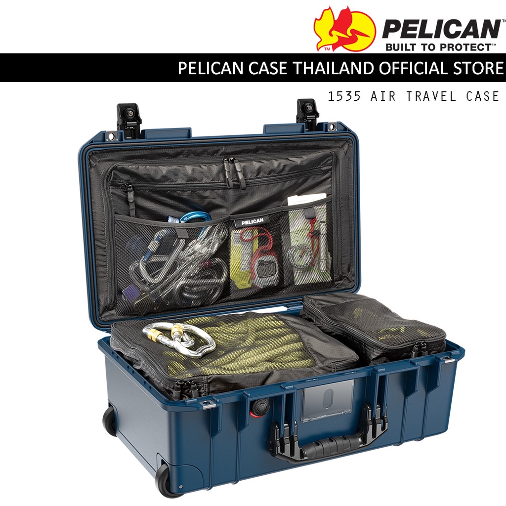 Pelican 1535 Air Travel Carry-on Case - INDIGO - กระเป๋าเดินทางมีล้อลาก