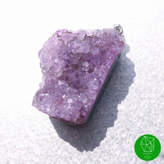 จี้ผลึกอเมทิ​สต์​ธรรมชาติ Amethyste