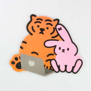 พร้อมส่ง!! TIGER &amp; POREUMEE PVC MOUSE PAD แผ่นรอง mouse จาก muzik tiger🐯