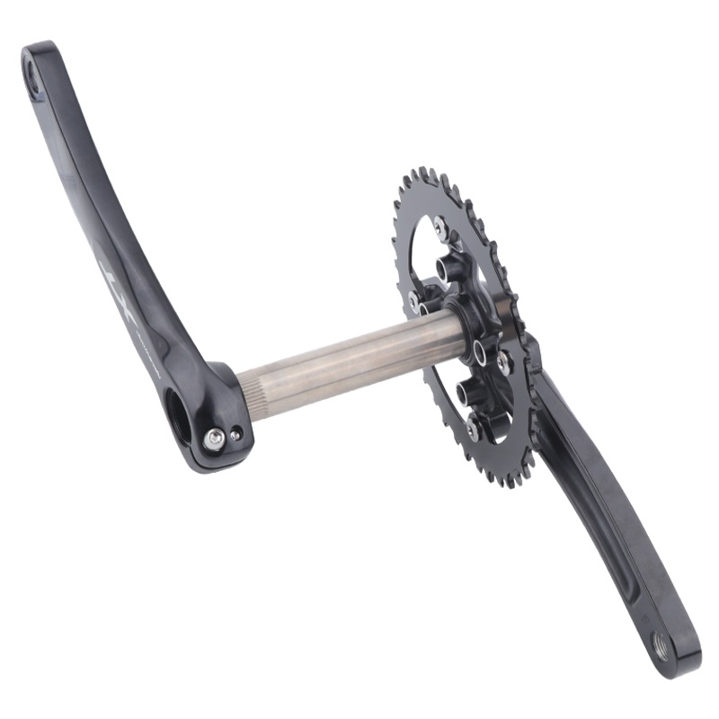 Mtb Crankset 104BCD 170 มม./175 มม.XT Crank แคบกว้าง Chainring 32/34/36/38/40/42T Mountain จักรยาน Crank พร้อมวงเล็บด้านล่าง