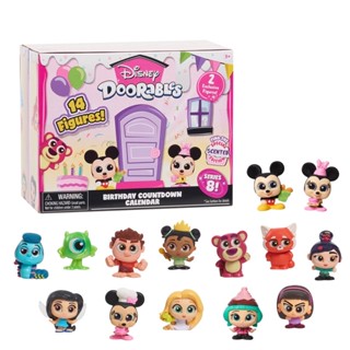 (ของแท้100%) Disney Doorables Countdown to Birthday Calendar, Collectible Blind Bag Figures