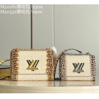 พรี​ ราคา9600 Lv Louis Vuitton Wist M50332 กระเป๋าโซ่ กระเป๋าสะพายไหล่กระเป๋าแฟชั่นกระเป๋าสะพาย