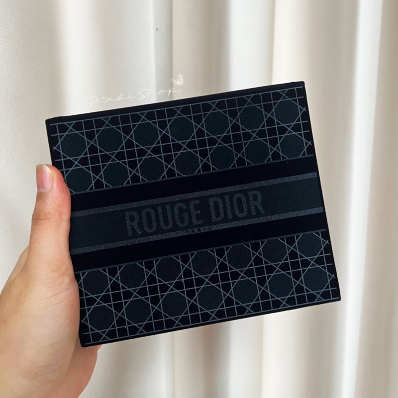 แท้ 🖤 Rouge Dior Cannage Velvet Vanity Box✨