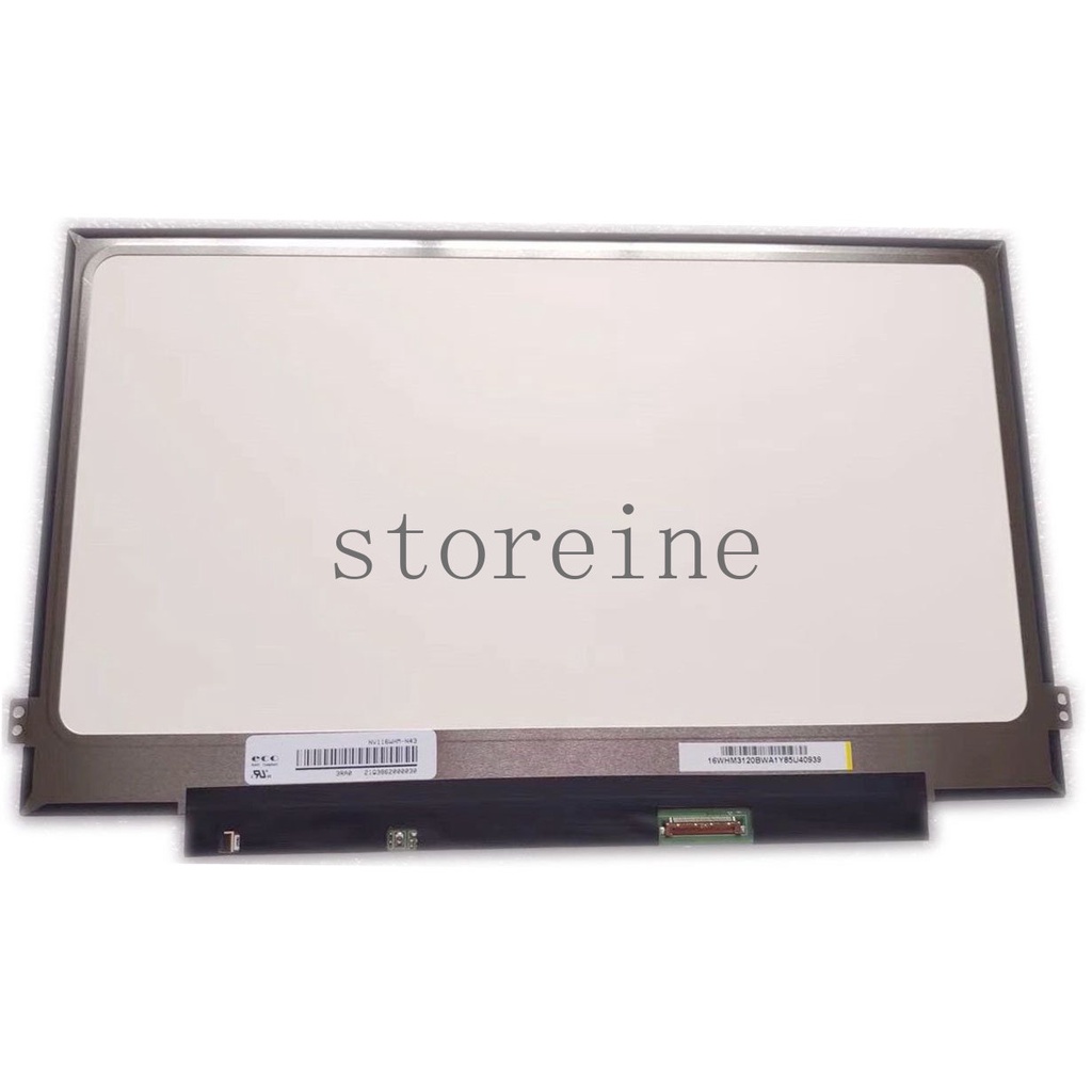 NV116WHM-N43 11.6 "IPS matrix eDP HD 1366X768 หน้าจอ LCD เท่านั้น LCD Non-Touch แผงเปลี่ยน NV116WHM 