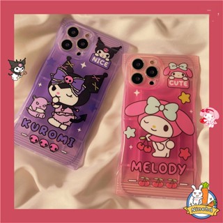 เคสโทรศัพท์มือถือแบบนิ่ม กันกระแทก ลายคุโรมิน่ารัก สําหรับ Redmi Note 12 11 11s 10 10s 9 9s 8 Pro Redmi 10C 10A 10 9 9A 9C 9T Mi 12 11 Lite Mi 11T 10T Pro Poco M3 X3 Pro