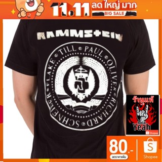 เสื้อวง Ramstein เสื้อผ้าแฟชั่น  เสื้อคอฟิต แฟชั่น เสื้อวินเทจ RCM1606