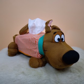หุ้มกล่องทิชชู่ Scooby Doo สคูบี้ดู ใส่เสื้อ 15นิ้ว ScoobyDoo