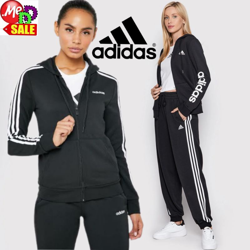 Adidas - ใหม่ เสื้อแจ็คเก็ตฮู้ดใส่ออกกำลังกาย/ลำลอง ADIDAS ESSENTIALS HOODIE DP2401 EI0660 DU0660 DP