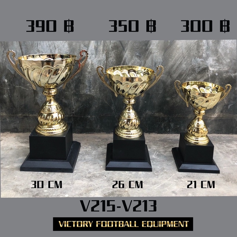 ถ้วยรางวัล โลหะ Victory V-213 - V-215