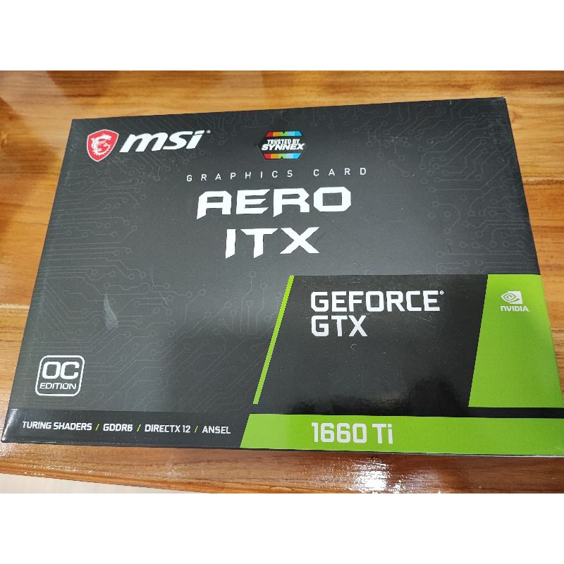 MSI GeForce GTX 1660Ti 6GB GDDR6 Nvidia graphic card (การ์ดจอ) GPU  มือสอง กล่องครบ ประกันเหลือ ใช้น้อย พร้อมส่ง