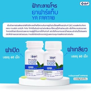 Yanhee Fartab (ยันฮี ฟาร์แท็บ ขนาด 250 มิลลิกรัม )