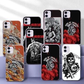 เคสโทรศัพท์มือถือแบบนิ่ม TPU ใส ลาย Sons of Anarchy ERT174 สําหรับ OPPO F11 A9 F5 A73 F7 F9 Pro R9S Reno 2 2F 2Z 3 4