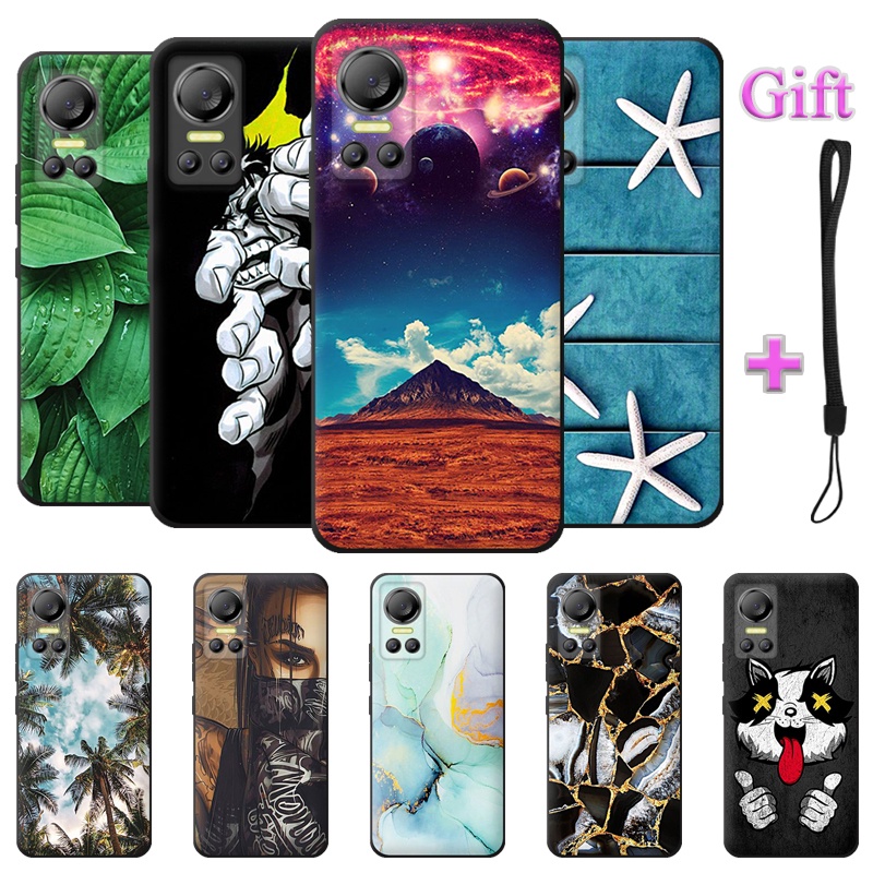 ITEL Vision 5 S663LC S18 S663L พิมพ์เคสซิลิโคน ITEL S18 S663L Vision 5 S663LC การ์ตูนน่ารัก Anti-dro