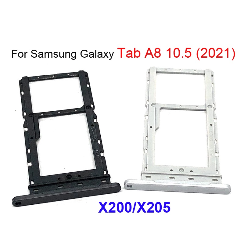 สําหรับ Samsung Galaxy Tab A8 10.5 2021 X200 X205 ถาดใส่ซิมการ์ด