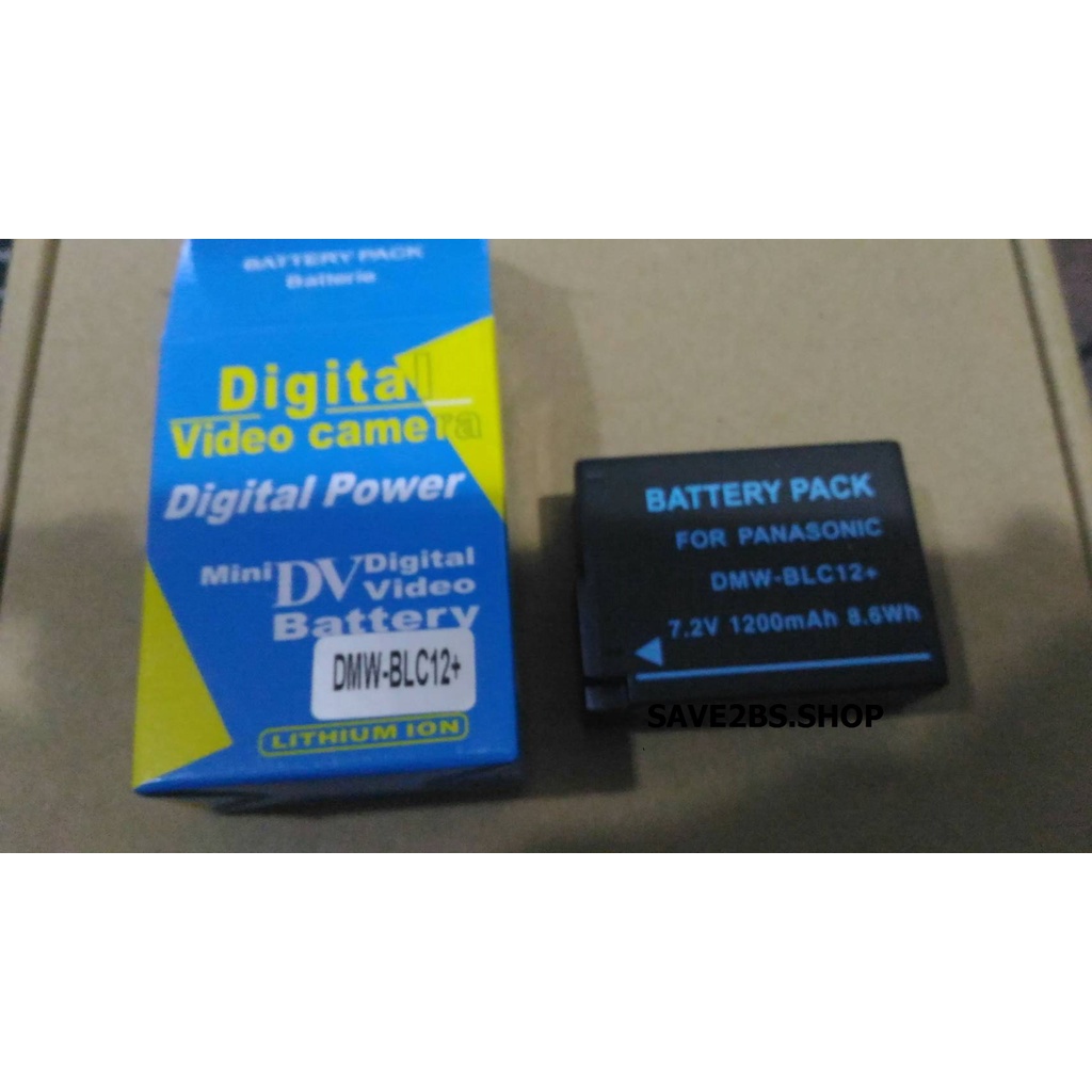 แบตกล้อง Battery Panasonic รหัสแบต DMW-BLC12 , DMW-BLC12E , DMW-BLC12PP