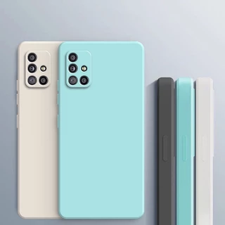 เคส Samsung A51 เคส Samsung A71 เคส Samsung M51 A50 A30S A50S A31 A70 A7 2018 90° เคสโทรศัพท์มือถือ เคสโทรศัพท์มือถือ ขอบตรง สําหรับ YT