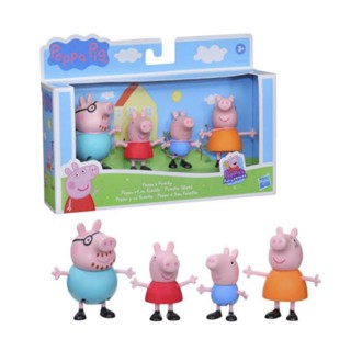 Peppa Pig Peppas Adventures Peppas Family Figure 4-Pack Toy, 4 Peppa Pig Family Figures