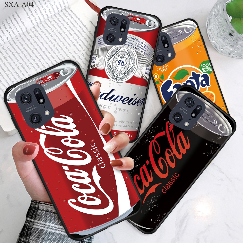 Compatible With Samsung Galaxy A04 A04S A04E A54 A14 A24 A34 4G 5G เคสซัมซุง สำหรับ Case Cartoon Cola เคสโทรศัพท์ TPU Cover