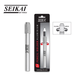 SEIKAI ปลอกต่อดินสอสีเงิน (PENCIL EXTENDER) 1 อัน