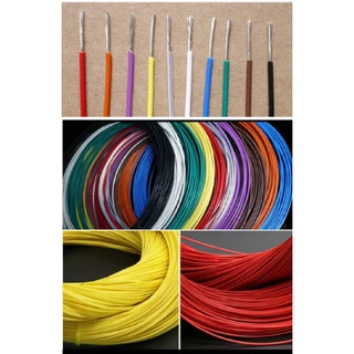 สายไฟซิลิโคน อ่อน พิเศษ ทนความร้อน 200องศา ขนาด 8awg 10awg 12awg 14awg 16awg (ราคาต่อ 1เมตร ตัดยาวตามจำนวนที่สั่ง)