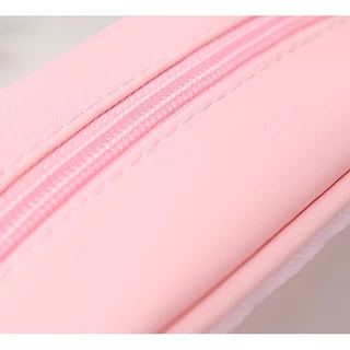 กระเป๋าเครื่องสําอางpvc ติดซิป กันน้ำ โปร่งใส