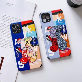 Lwy เคสโทรศัพท์มือถือ ลายหมี Kaws Gloomy สําหรับ Oppo A54 A17 A16 A16s A16K A16e A15 A15s A35 A31 2020 A5s A7 A12 A12e A3s AX5 A53 A33 A92 A52 A9 2020 A5 2020 A1K A57 A39 A83 A73 A74 A94 F19 XX เคสนิ่ม