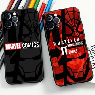 เคสโทรศัพท์มือถือ แบบนิ่ม ลาย The Avenger Iron Man Whatever It Takes สีดํา สําหรับ Apple iPhone 14 11 12 13 Pro Max 7 8 SE 2022 X XR XS Max 6 6s Plus