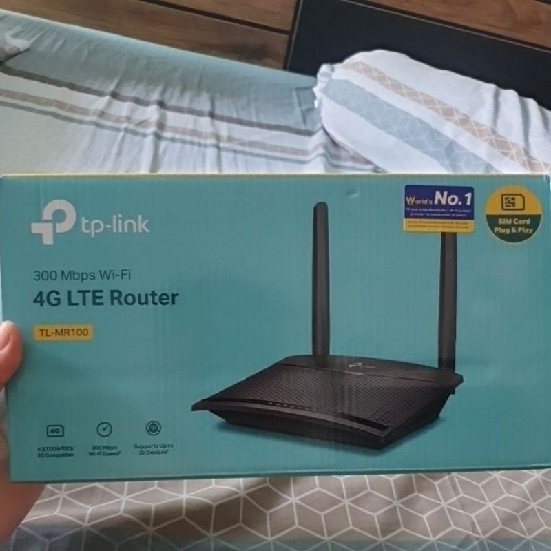 TP-LINK TL-MR100 300 Mbps Wireless มือสอง N 4G LTE Router