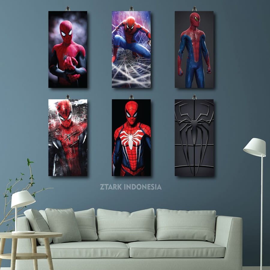 COOL SPIDERMAN MOVIES WALL DISPLAY 15X30 Q3N7M/UIGJT/ SPIDERMAN MOVIES WALL DECORATION / กรอบรูปถ่าย