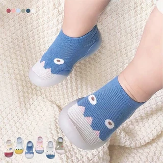รองเท้าเด็กหัดเดินรองเท้ากันลื่ พื้นยางซิลิโคนกันลื่น