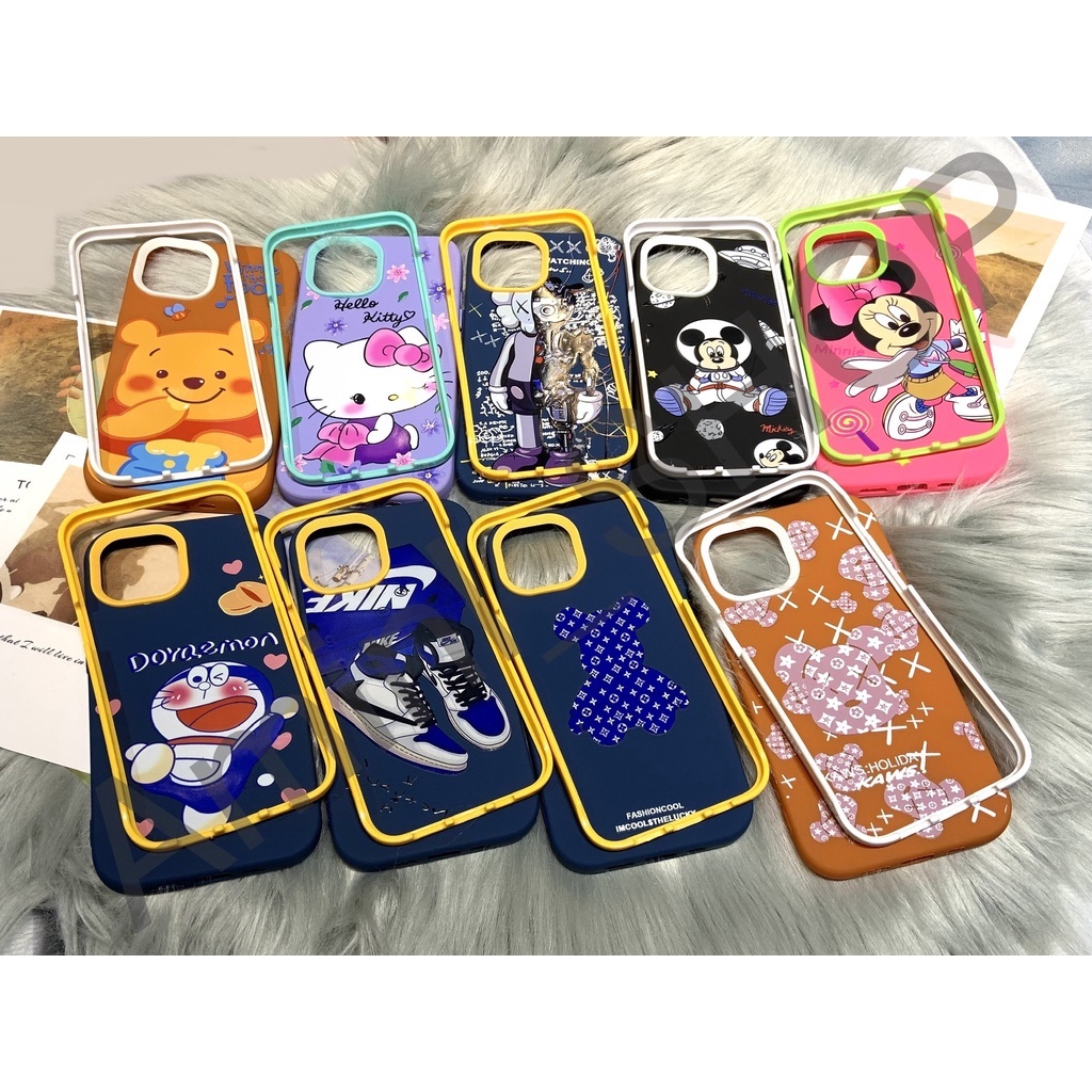 เคส ประกบลายการ์ตูน9ลาย ViVO Y11 Y12 Y15 Y17 Y12A Y12S Y20 Y20S Y20i Y21 Y21S Y21T Y33S Y33T T1X(4G) (มีของพร้อมส่ง)