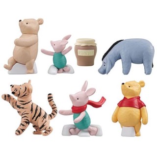 🐻พร้อมส่ง กาชาปอง Winnie the Pooh เดินตามกัน ชุด 2