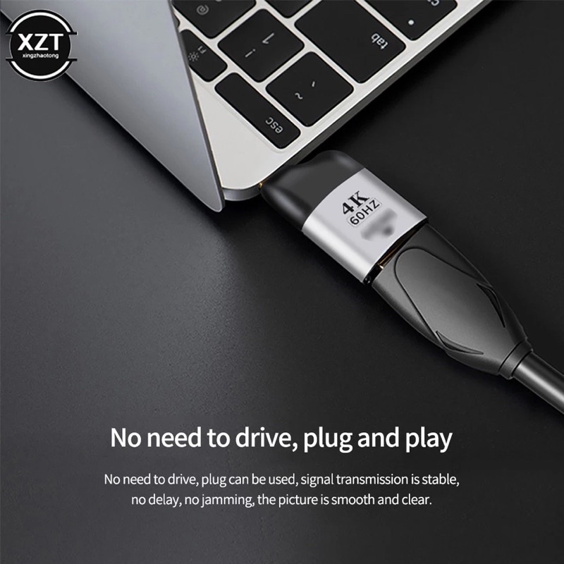 USB C To HDMI Dp Mini Dp Vga อะแดปเตอร์ USB ประเภท C HDMI 4KConverter สำหรับ Samsung Huawei P30