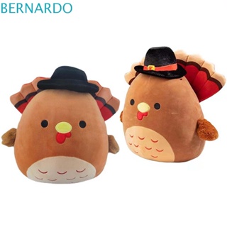 Bernardo หมอนตุ๊กตานุ่ม ผ้าฝ้าย รูปการ์ตูน Squishmallow ของขวัญวันเกิด ของเล่นสําหรับเด็ก