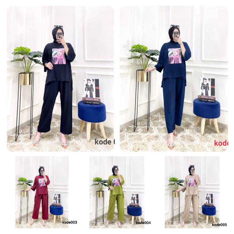 Busui RAYON SET LD100-110 BELLE ONE SET / MARELA SET RAYON / ZIONA ONE SET PREMIUM