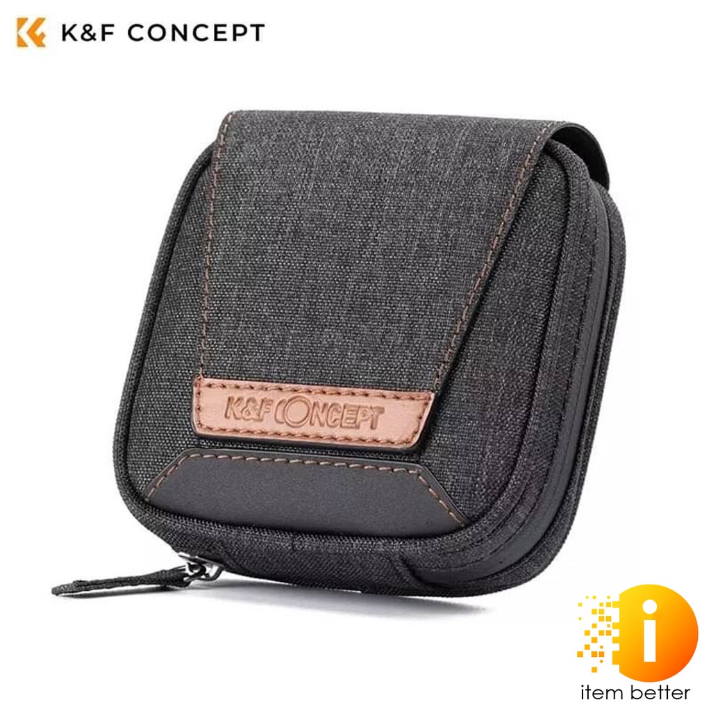 K&F Camera Lens Filter Pouch Case, 4-Pocket Filter Carry Case 13.117 กระเป๋าใส่ฟิลเตอร์