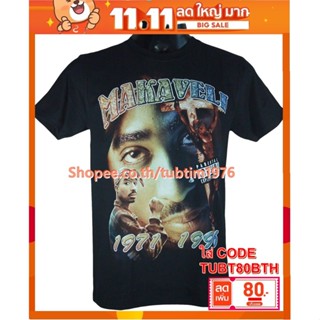 เสื้อวง 2Pac Tupac เสื้อวงดังๆ วินเทจ เสื้อวินเทจ ทูพัค ชาเคอร์ 2PC1781