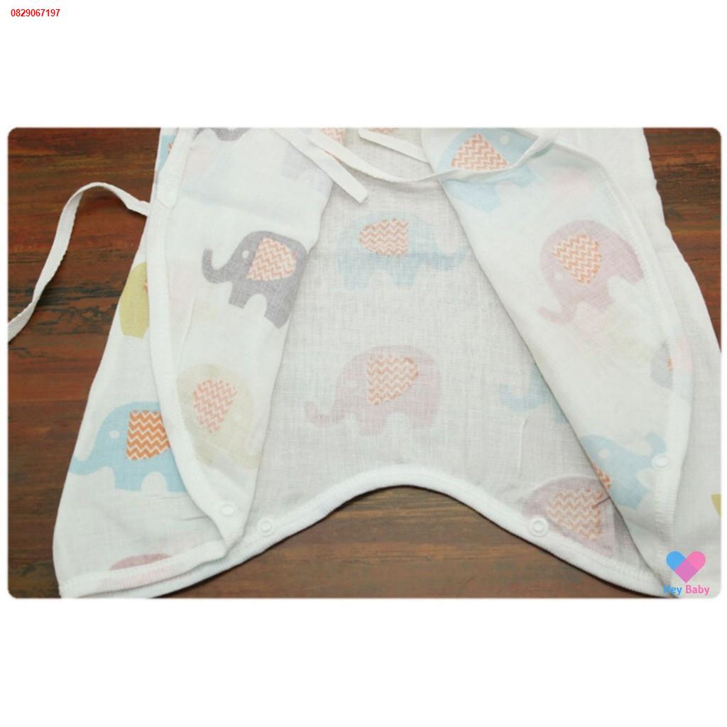 📍 บอดี้สูท ผ้ามัสลิน (0-6 เดือน) ชุดเด็กแรกเกิด เสื้อผ้าเด็ก เสื้อผ้าเด็กแรกเกิด ของใช้เด็กอ่อน เตรียมคลอด ทารก W016