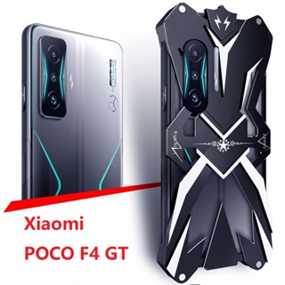 Zimon เคสโทรศัพท์มือถือแบบแข็ง อะลูมิเนียมอัลลอย กันกระแทก สําหรับ Xiaomi POCO F4 GT Redmi K50 Ultra 12T 12T Pro Redmi K50 Pro K50 Standard Edition