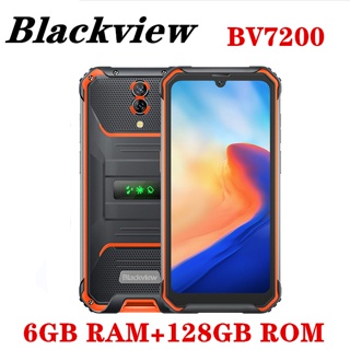 Global version Blackview BV7200 IP68 Waterproof Rugged Smartphone Android 12 6GB+128GB Helio G85 5180mAh 50MP NFC Mobile Phones