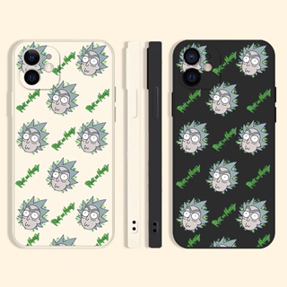 rick sanchez เคสไอโฟน 13 8พลัส iPhone 14 pro max 12 11 เคส Xs X Xr 7 8 se2020 7plus 8plus anime phone case นิ่ม