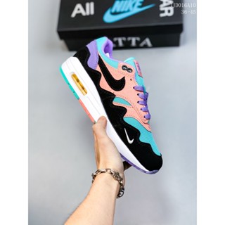 Nike Patta x Nike Air Max 1 "Monarch" รองเท้ากีฬา รองเท้าวิ่งลําลอง สไตล์เรโทร