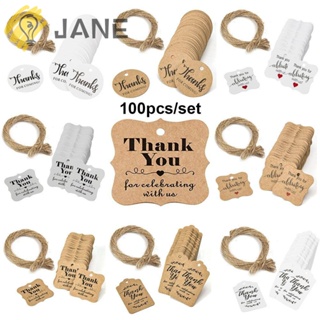 Jane กระดาษแฮนด์เมด สำหรับห่อของขวัญ 100 ชิ้น